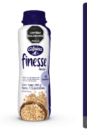 Avena Finesse Botella 280g Alta Qualità