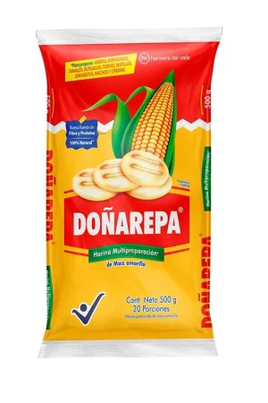 Ultimissimo Modello Harina Doñarepa precocida maíz amarillo x500g