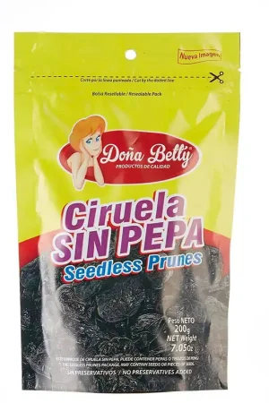 Ciruela sin pepa Doña Betty x 200g Direttamente Dal Produttore