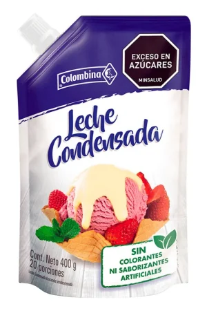Certificato Leche condensada Colombina doypack x400g