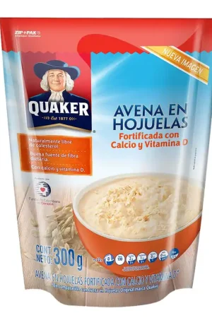 Non Perdere Avena Quaker fortificada hojuelas x300g