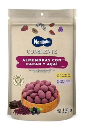 Almendras Manitoba cacao acai doy pack x110g Saldi
