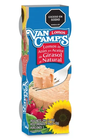 Atún Baby En Aceite x 3und. x 80g Van Camps Alta Qualità