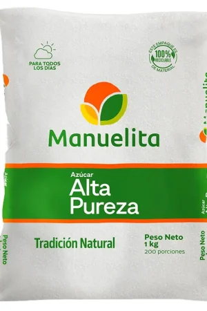 Azúcar Manuelita alta pureza x1kg Esclusivo
