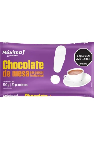 Vendita Finale Chocolate de mesa Máxima con azúcar tradicional x500g