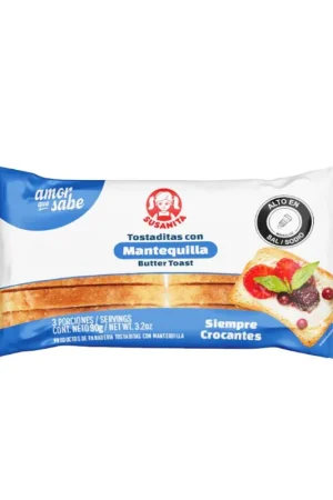 Ultime Pezzi Tostada mantequilla Susanita x 90g