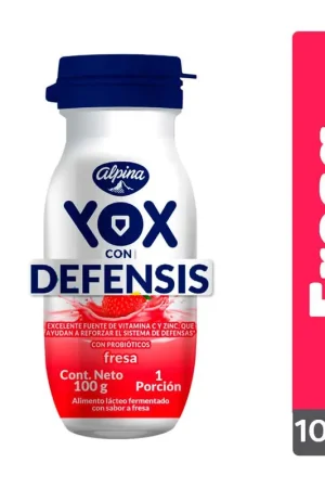 Alimento lácteo Yox Defensis fresa x100g Prezzo Di Fabbrica
