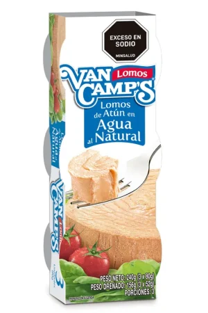 Atún Agua 3und x 80g Van Camps Popolare
