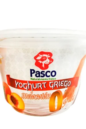 Vendita Finale Yogurt griego Pasco 0% grasa melocotón x170g