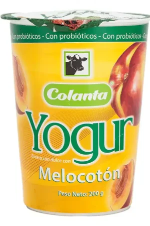 Yogurt Colanta melocotón vaso x200g Prezzo Basso