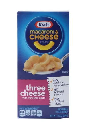 Consegna Rapida Macarroni-cheese three x 206 gr