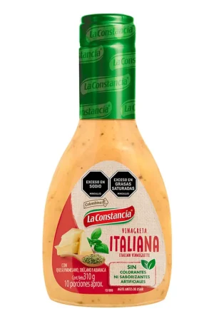 Vinagreta La Constancia italiana x310g Spedizione Mondiale