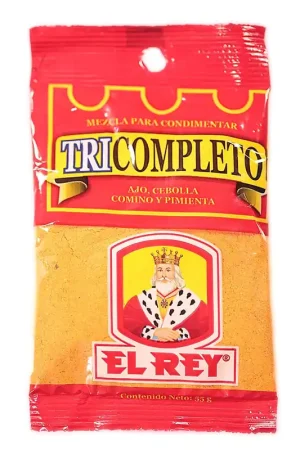 Autentico Tricompleto El Rey bolsa x55g