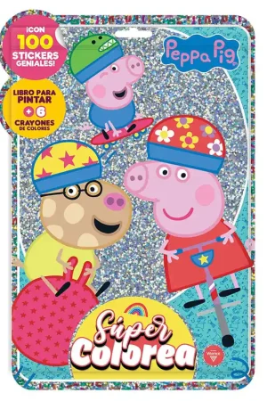 Consegna Rapida Libro Actividades Super Colorea Peppa Pig
