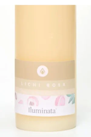 Vela Iluminata Pilar Lichi Rosas 140grs Promo Stagionale