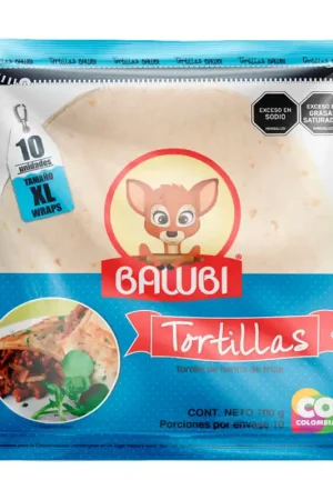 Bestseller Tortillas Harina de Trigo Balubi XL 10 Und 700g