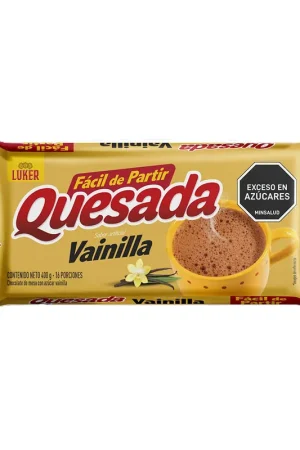 Chocolate Quesada Vainilla 16Und 400g Ordine In Blocco