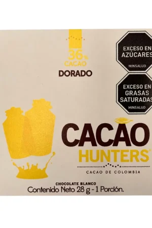 Affare Chocolate Cacao Hunters Dorado 36% Cacao x28grs