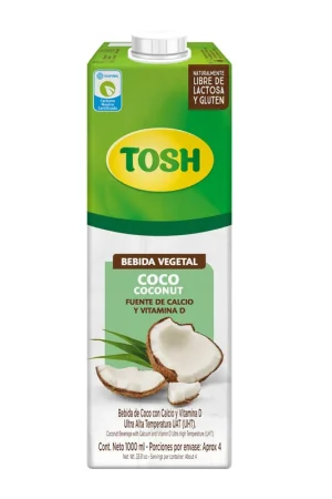 Bebida Tosh Coco x1000ml Compra Adesso