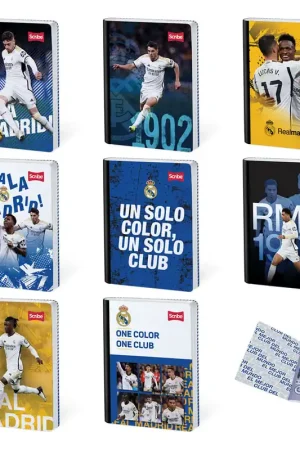 Spedizione Mondiale Cuaderno Cosido Doble Real 100 Hojas Scribe