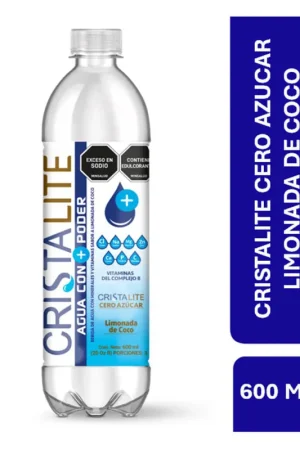 Agua cristalite sab limonada coco pet x600ml Soddisfatti O Rimborsati
