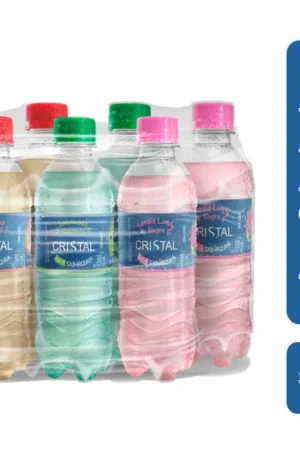 Agua cristal surtidas pet x6und x300ml c-u Lusso