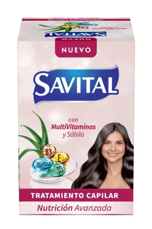 Non Perdere Tratamiento Savital Multivitaminas 12 Unidades 33ml