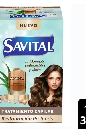 Soddisfatti O Rimborsati Tratamiento Savital Aminoácidos 12 Unidades 33 ml