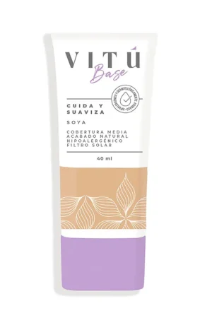 Base Vitu Fluida Soya 2 Avellana 40ml Garanzia Inclusa