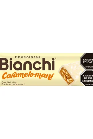 Chocolate Bianchi Barra Caramelo Blanco Ma 40g Consegna Rapida