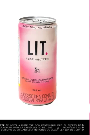 Acquista Ora Aperitivo Hard Seltzer Lit Rosé Lychee x269ml