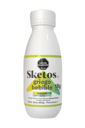Autentico Yogurt Sketos Griego Bebible Natural x260G