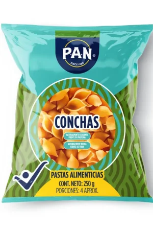 Pasta Pan Conchas x250G Subito Disponibile