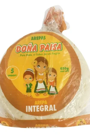 Arepas integrales Doña Paisa x5und x450g Sconto