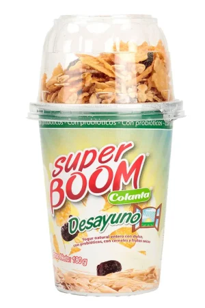 Alimento lácteo Súper Boom Colanta desayuno x180g All’Ingrosso