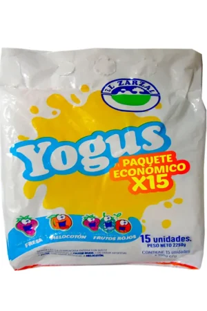 Bebida láctea Yogus surtido paquete x15und x150g c-u Consegna Rapida