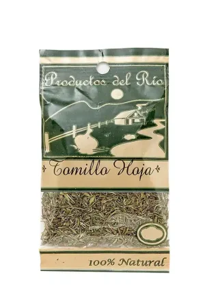 Autentico Tomillo hoja Productos Del Rio x10g