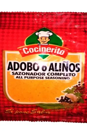 Adobo El Cocinerito seis aliños chapeta x100g Pagamento Sicuro