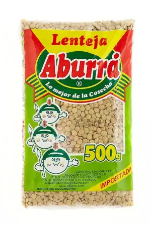 Autentico Lenteja Aburrá x500g