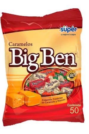 Caramelo big ben clasicos surt.x50und x275g Ultime Pezzi