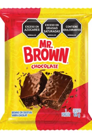 Brownie mr brown chocolate x 75g Autentico
