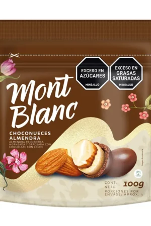 Chocolate Montblanc Choconueces Almendra 100g Popolare