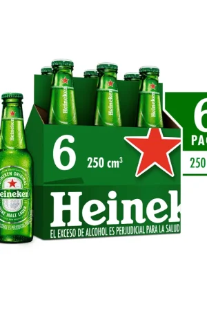 Cerveza Heineken Botella 6Und 250ml Acquista Ora