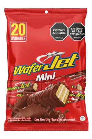 Compra Adesso Galleta jet mini wafer x20und x120g pn