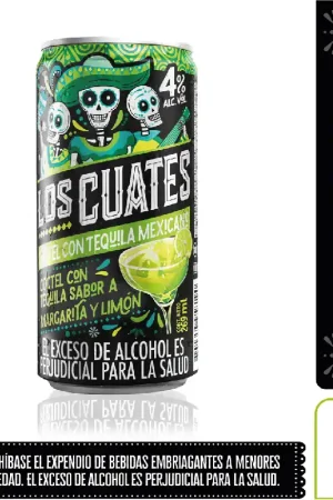Aperitivo Los Cuates Limón & Margarita 269ml Ordine In Blocco