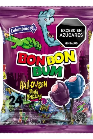 Chupeta Bon Bon Bum Halloween 432g Occasione
