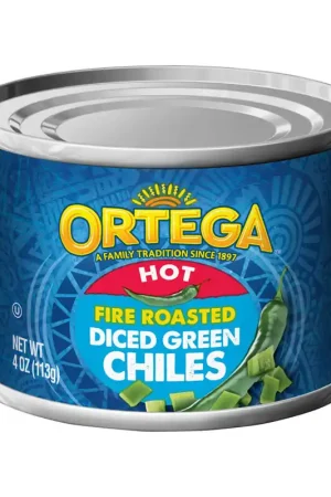 Chiles Ortega Verdes Picados Picantes 113g Quantità Limitata