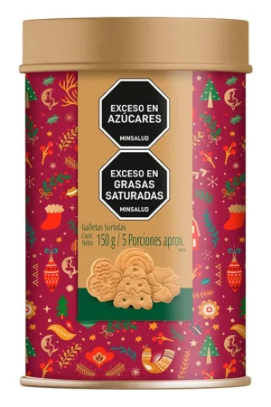 Soddisfatti O Rimborsati Galleta Colombina Lata Coleccionable Navidad 150g