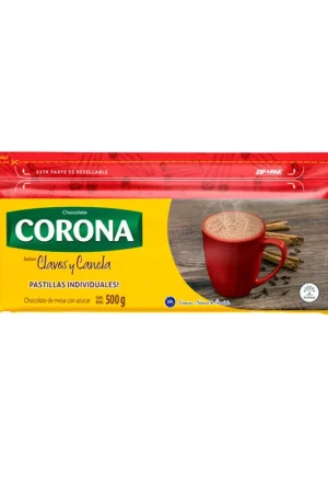 Chocolate Corona clavos y canela resellable 20 pastillas x500g Offerta Speciale