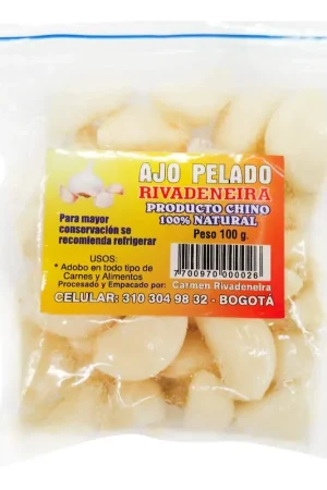 Ajo pelado importado x 100 gr In Voga
